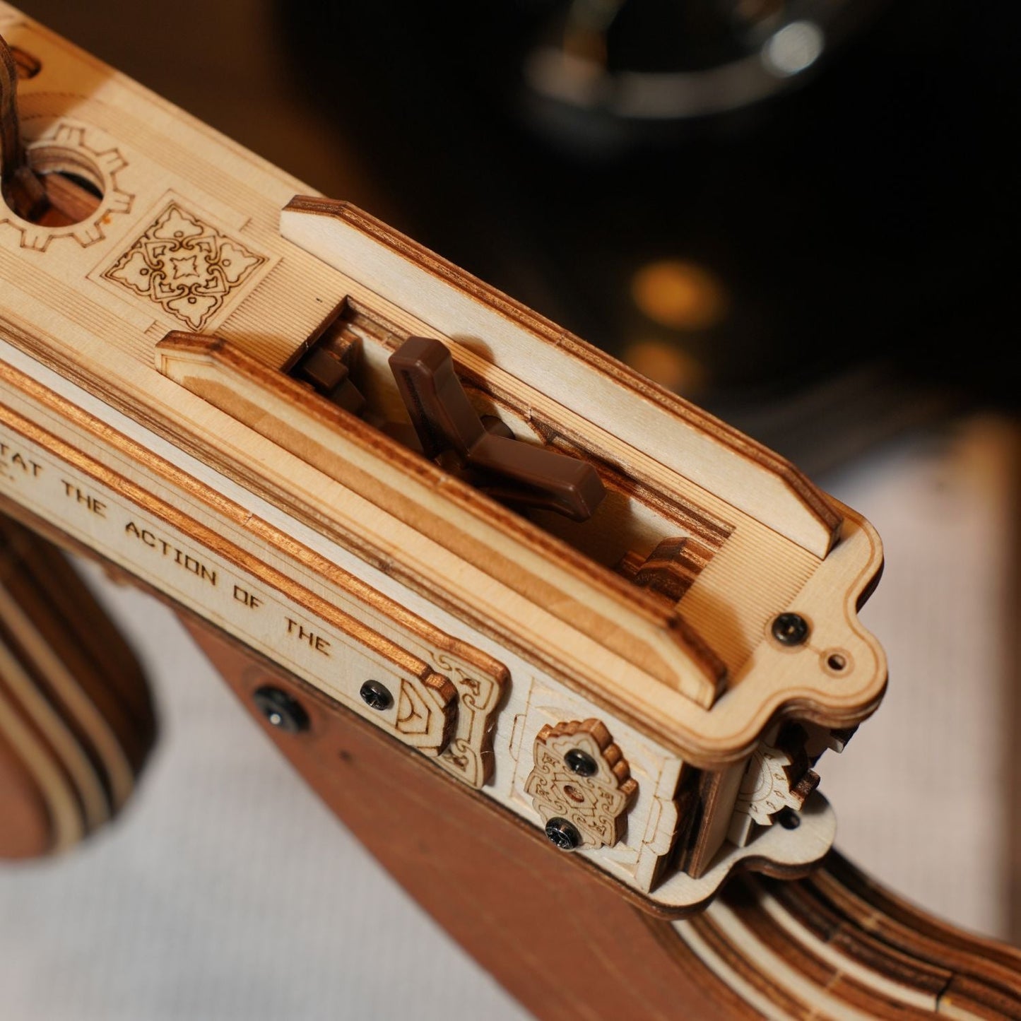 Thompson Submachine Gun - Classic Toy Model 3D Wooden Puzzle