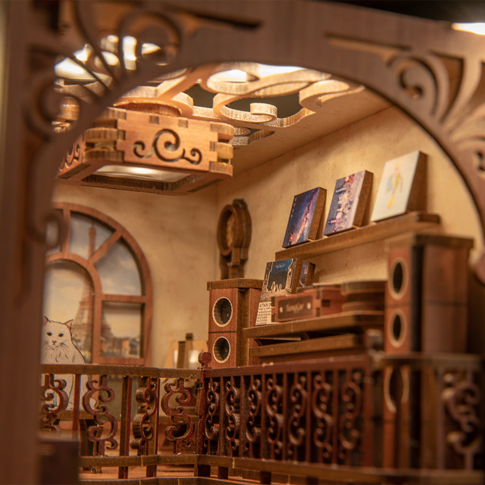 PUZZLESBEST DIY Book Nook Kit (The Secret Rhythm)