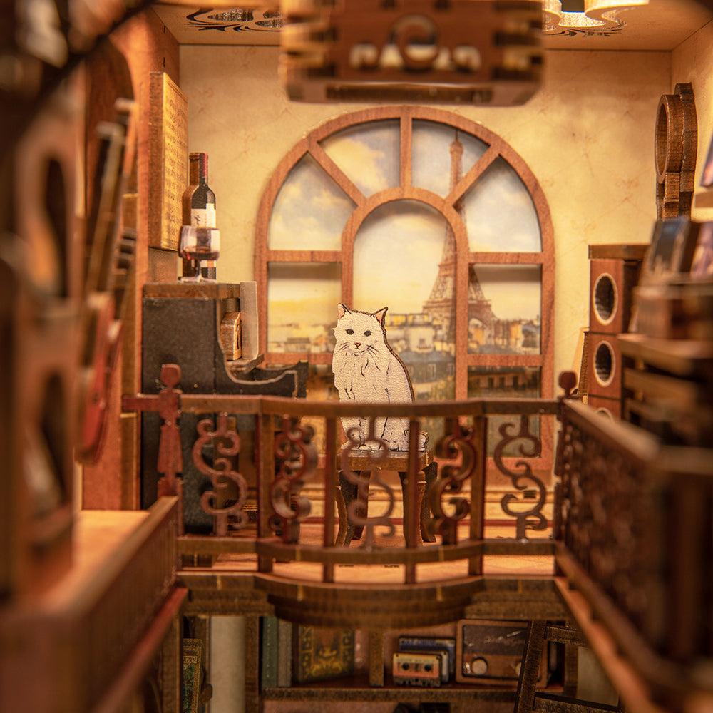 PUZZLESBEST DIY Book Nook Kit (The Secret Rhythm)