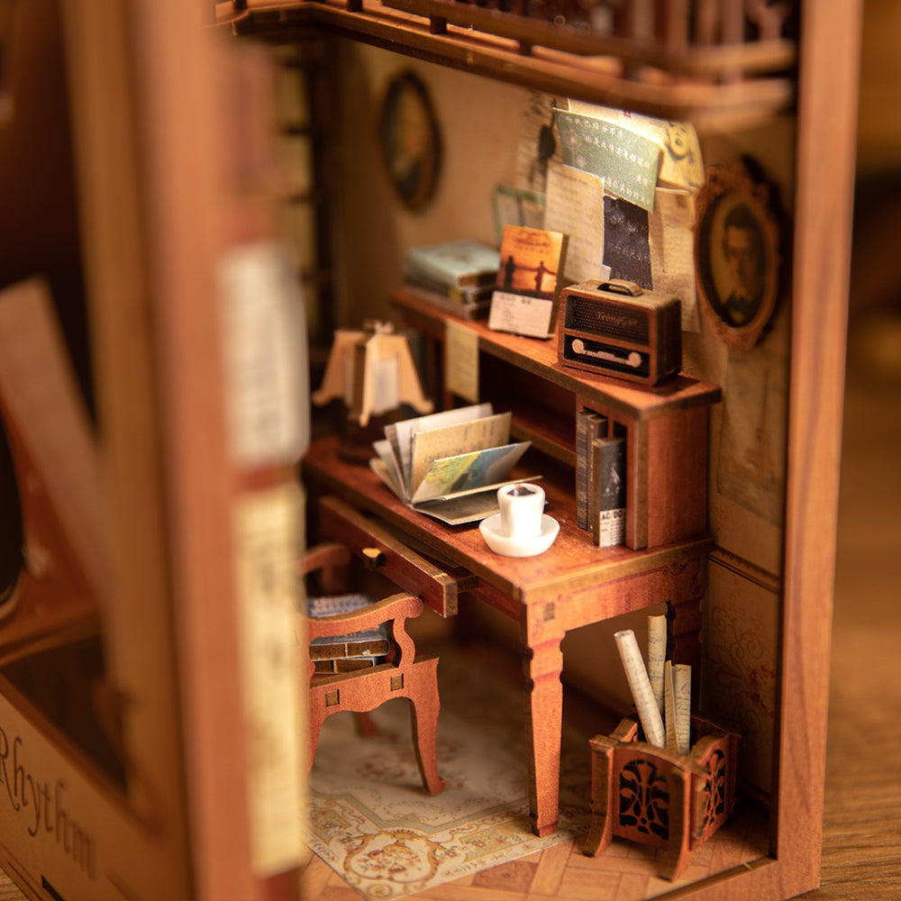 PUZZLESBEST DIY Book Nook Kit (The Secret Rhythm)