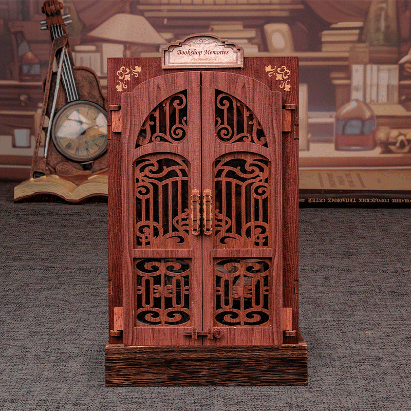 PUZZLESBEST DIY Book Nook Kit(Bookshop Memories)