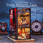 PUZZLESBEST DIY Book Nook Kit (Train Mystery)