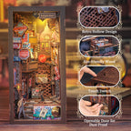 PUZZLESBEST DIY Book Nook Kit (The Long Goodbye)