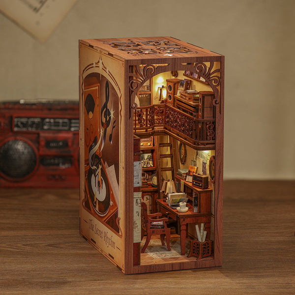 PUZZLESBEST DIY Book Nook Kit (The Secret Rhythm)