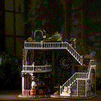 PUZZLESBEST 1: 24 DIY Dollhouse Kit(Magic Workshop)