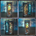 PUZZLESBEST DIY Book Nook Kit | The Gate of Wonderland