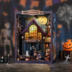PUZZLESBEST DIY Book Nook | Halloween Witch’s House
