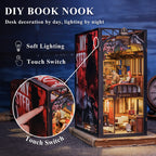 PUZZLESBEST DIY Book Nook Kit (Train Mystery)