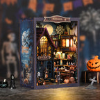 PUZZLESBEST DIY Book Nook | Halloween Witch’s House