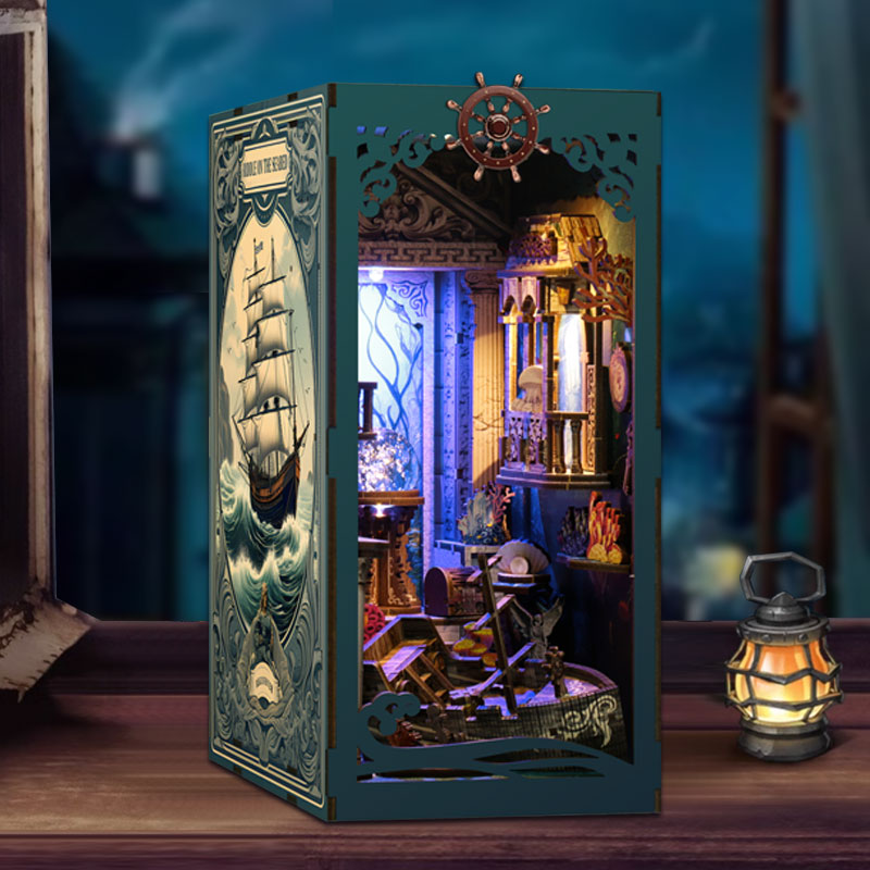PUZZLESBEST DIY Book Nook | Riddle on the Seabed