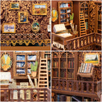 PUZZLESBEST DIY Book Nook Kit (Eternal Bookstore)