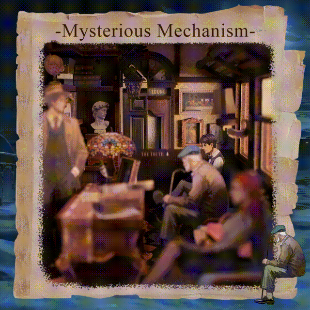 PUZZLESBEST DIY Book Nook Kit (Train Mystery)