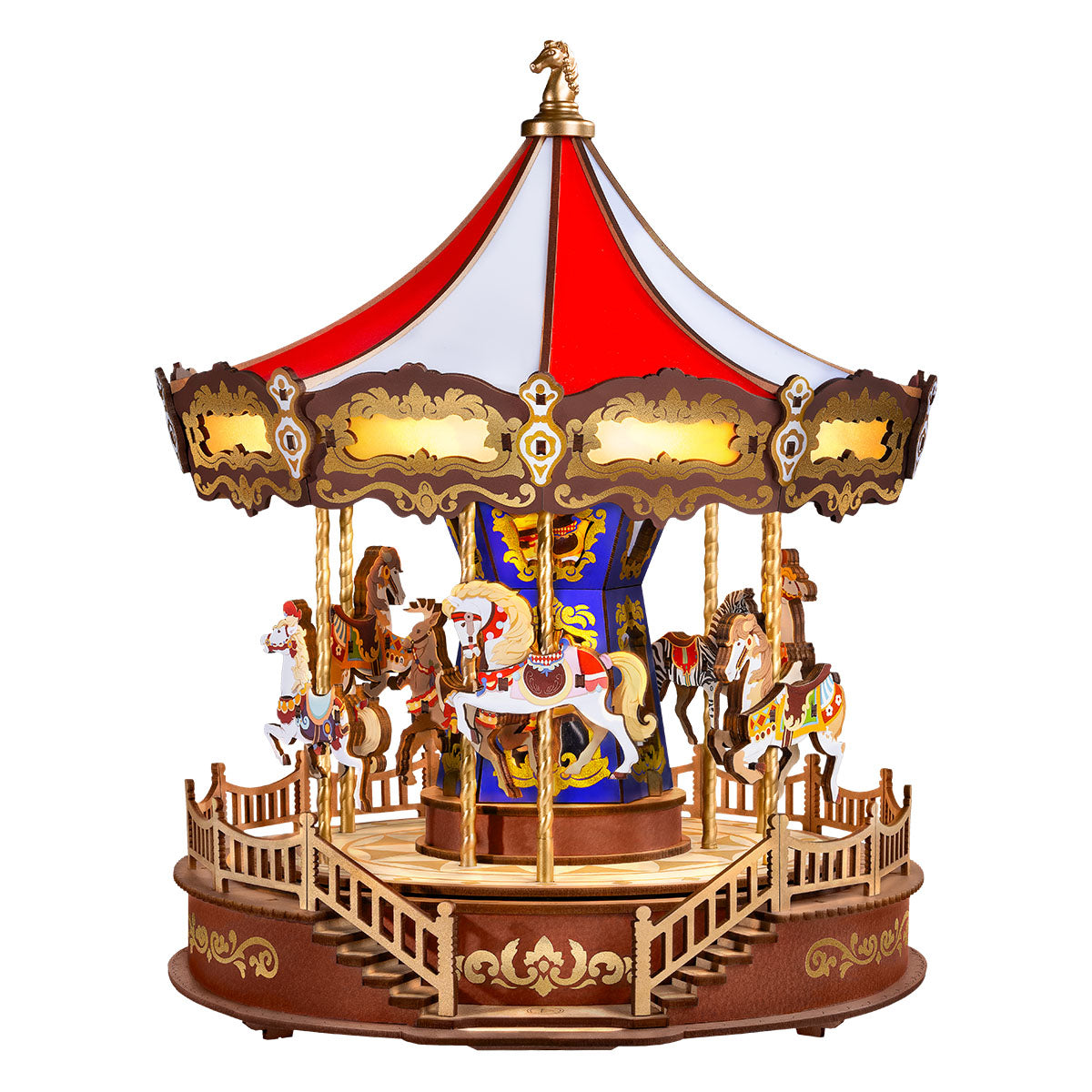 Rolife Classic Carousel 3D Wooden Puzzle AMC01