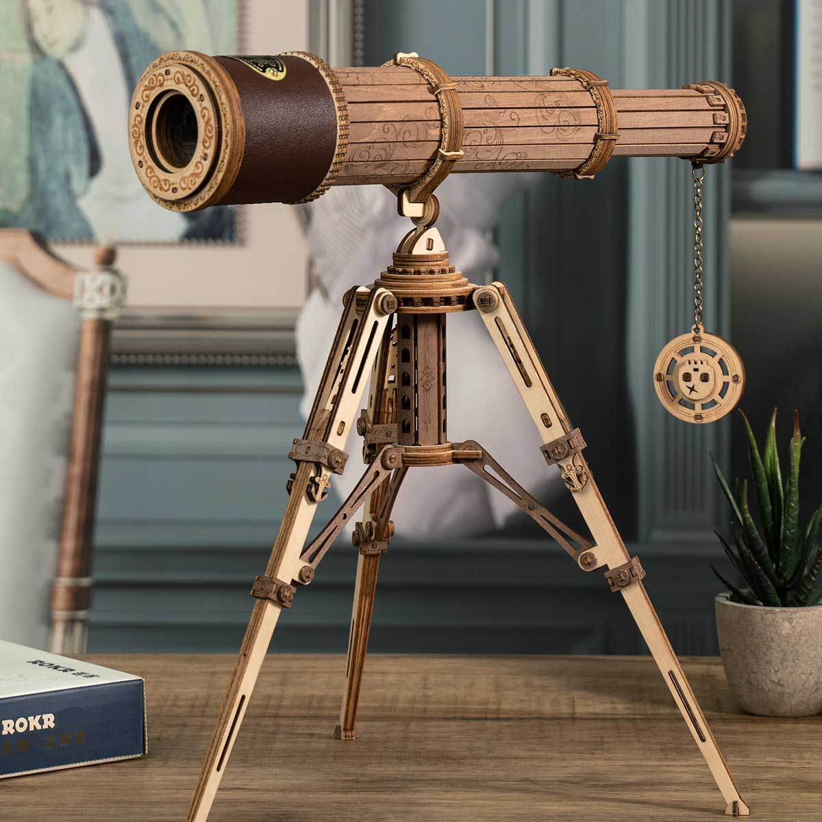 ROKR Curious Discovery | The Globe ST002+Monocular Telescope ST004