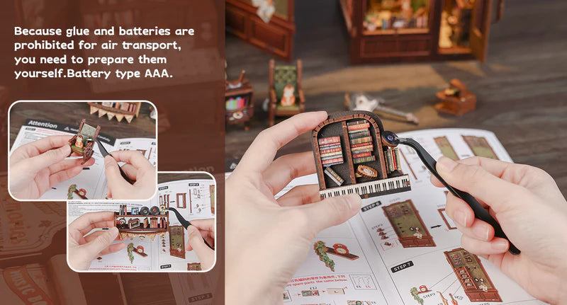 Falcon Mou snap - reduce the use of glue, Protecting the environmentFun Craft--The process of putting together is a very healthy way to relax and relieve your stress.