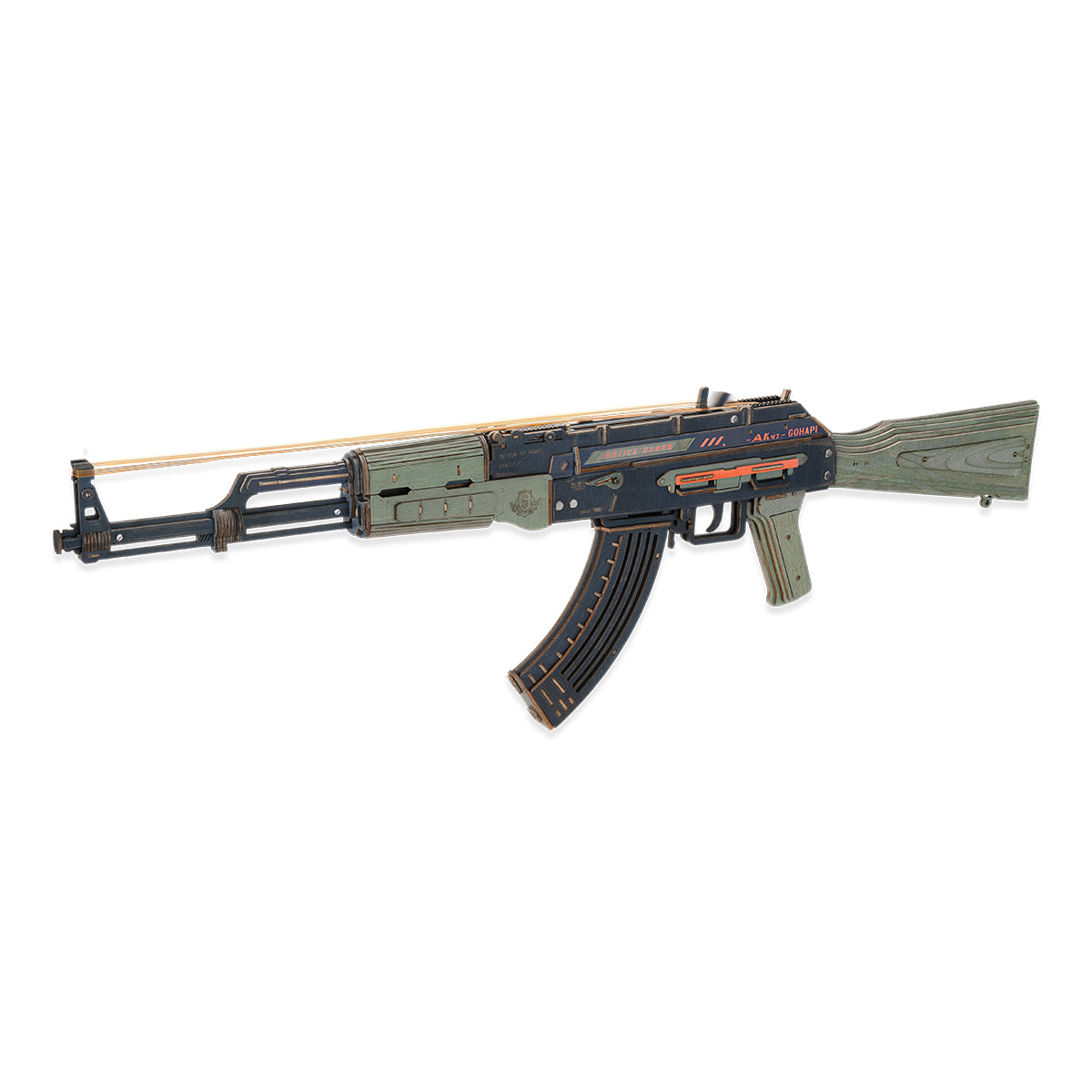 AK-47 Assault Rifle - Toy Gun Model 3D Wooden Puzzle