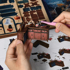 PUZZLESBEST DIY Book Nook | Halloween Witch’s House