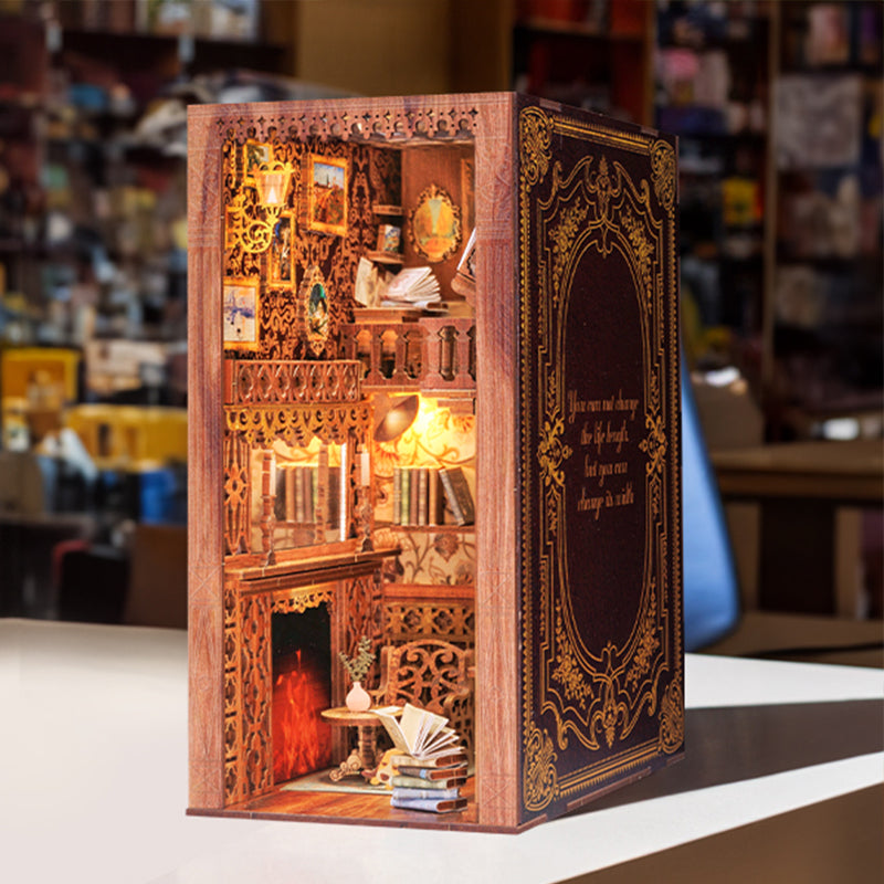 PUZZLESBEST DIY Book Nook Kit (Eternal Bookstore)