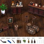 PUZZLESBEST DIY Miniature House | Corner Tavern