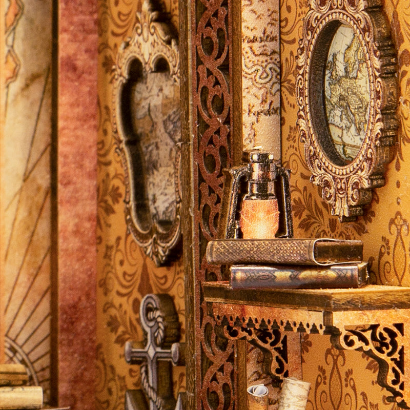 PUZZLESBEST DIY Book Nook Kit (Sailing Memory)