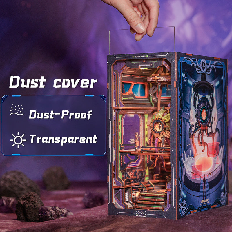 PUZZLESBEST DIY Book Nook Kit | The Eye of Old God