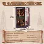 PUZZLESBEST DIY Book Nook Kit（Rose Detective Agency）