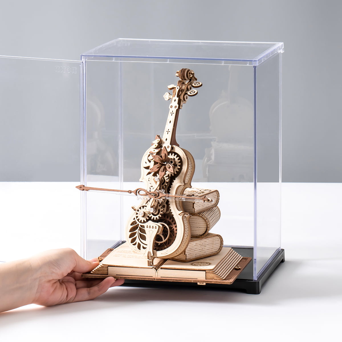 ROKR Magic Cello Music Box with Display Box