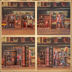 PUZZLESBEST DIY Bookends Kit (Farewell To The Night)