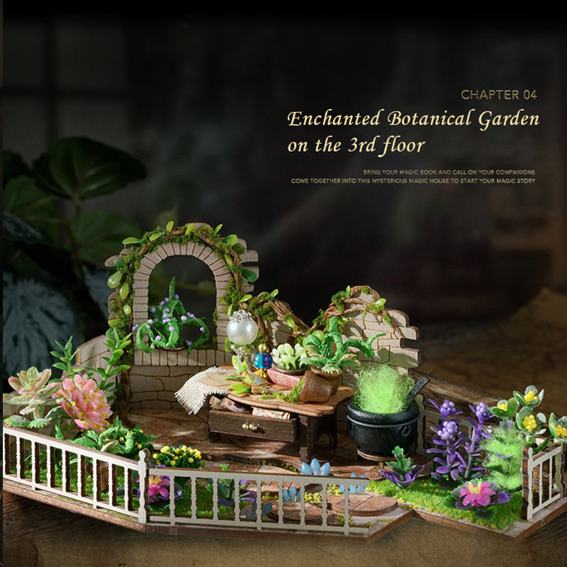 PUZZLESBEST 1: 24 DIY Dollhouse Kit(Magic Workshop)