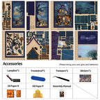 PUZZLESBEST DIY Book Nook | Halloween Witch’s House