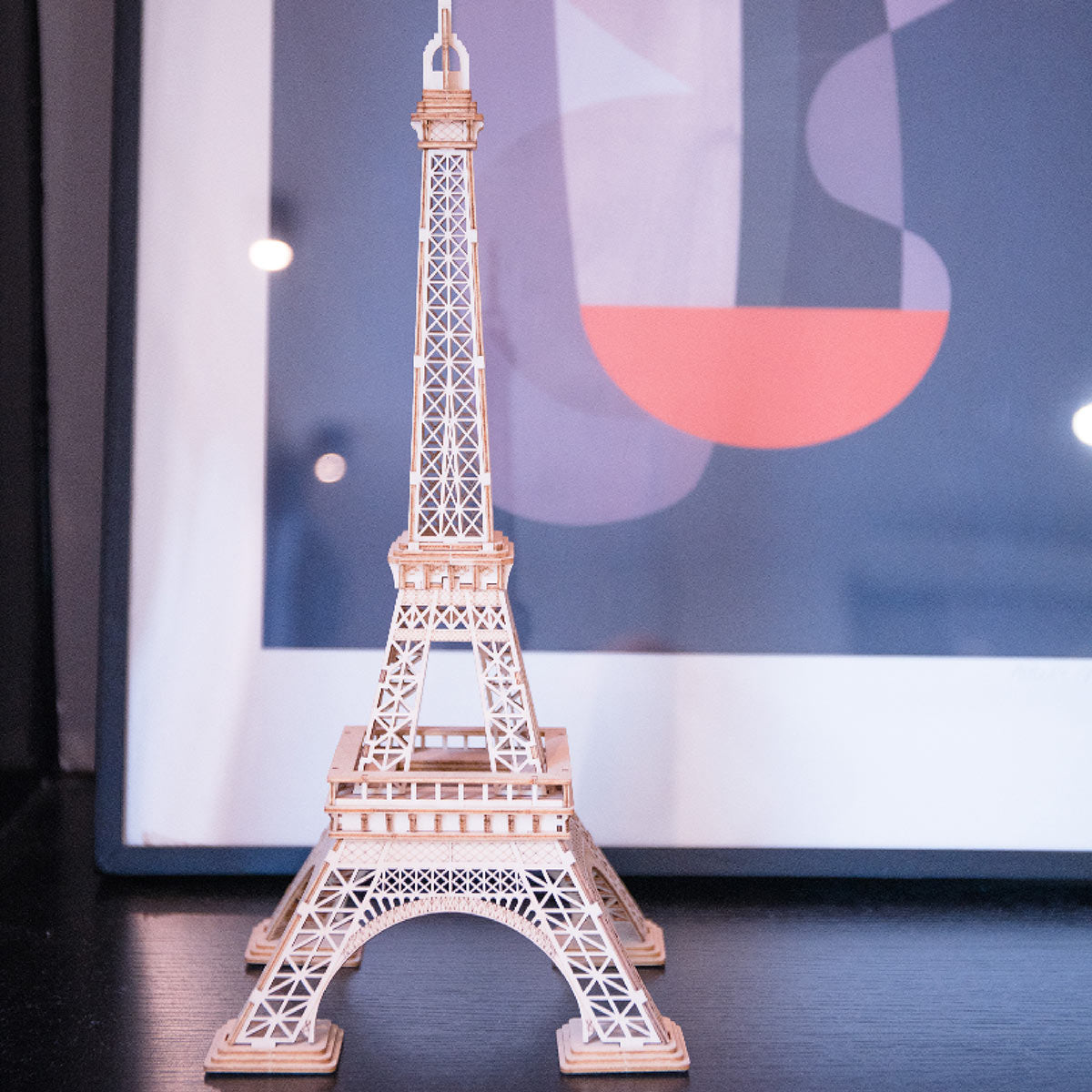 Rolife Eiffel Tower Model 3D Wooden Puzzle TG501