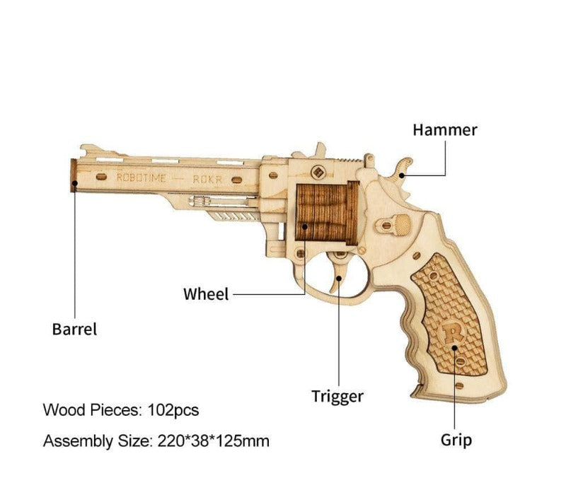 Corsac M60 - Justice Guard Gun 3D Wooden Puzzle