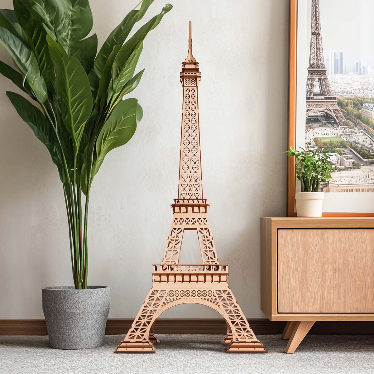 Rolife Eiffel Tower Plus 3D Wooden Puzzle TGC02