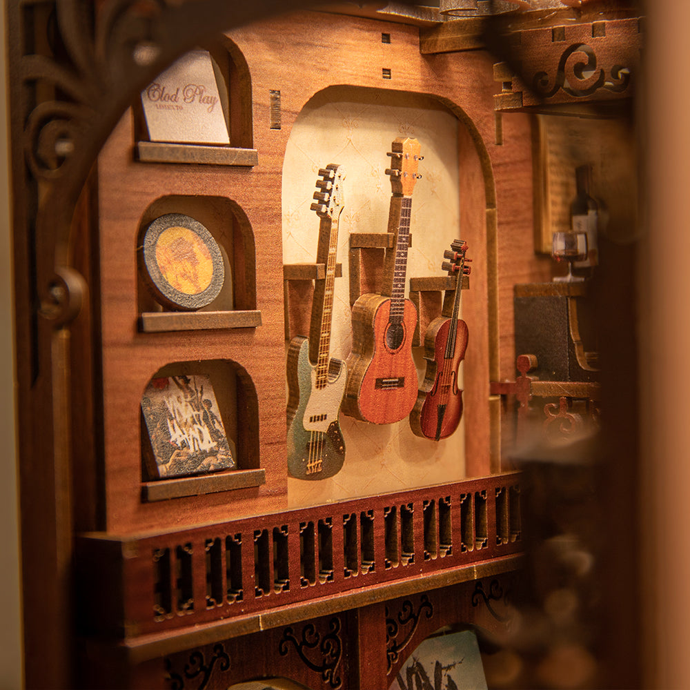PUZZLESBEST DIY Book Nook Kit (Der geheime Rhythmus)