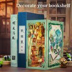 PUZZLESBEST DIY Book Nook Kit (Panda Bookshop)