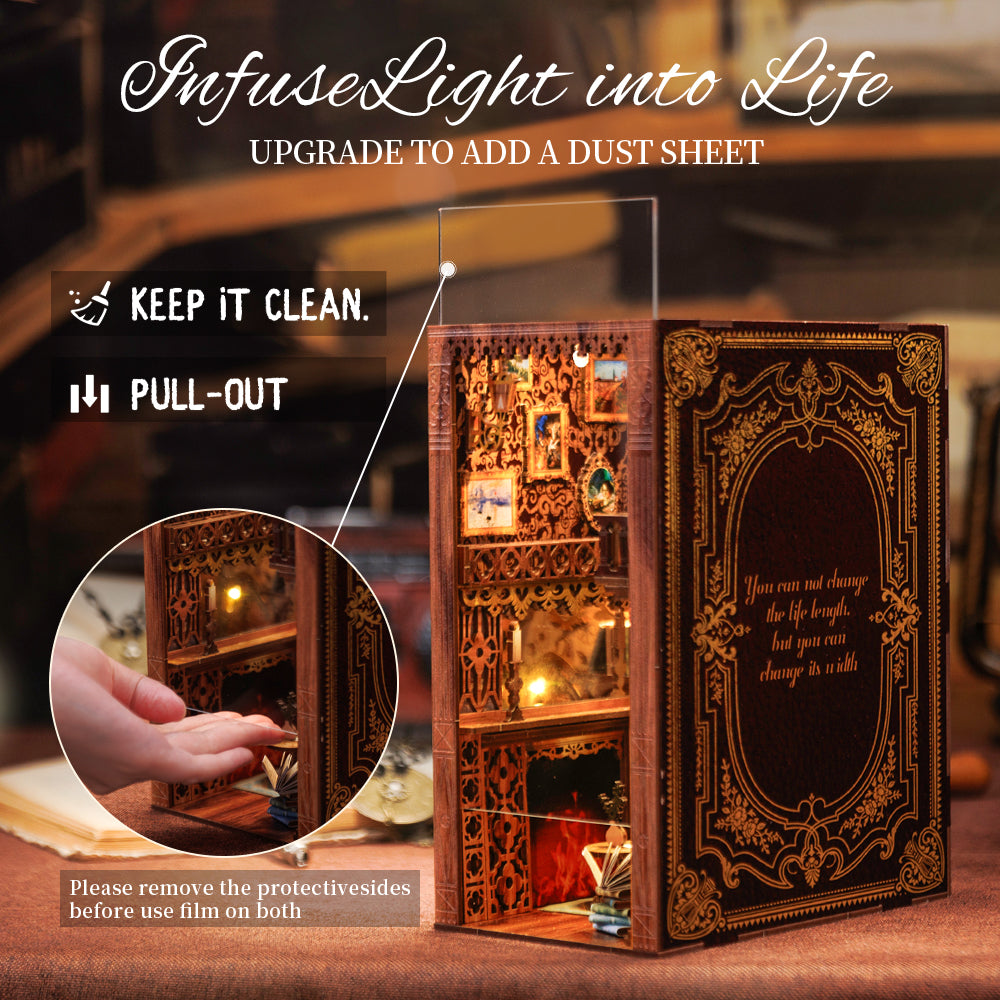 PUZZLESBEST DIY Book Nook Kit (Eternal Bookstore)