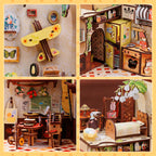 PUZZLESBEST DIY Book Nook Kit (Mole's Apartment)