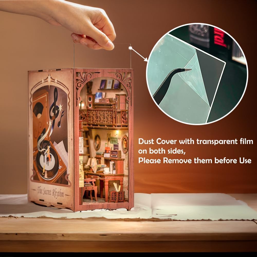PUZZLESBEST DIY Book Nook Kit (The Secret Rhythm)