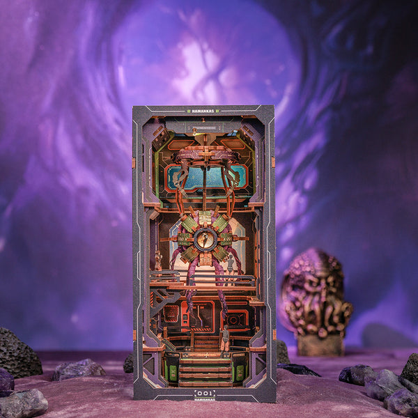 PUZZLESBEST DIY Book Nook Kit | The Eye of Old God