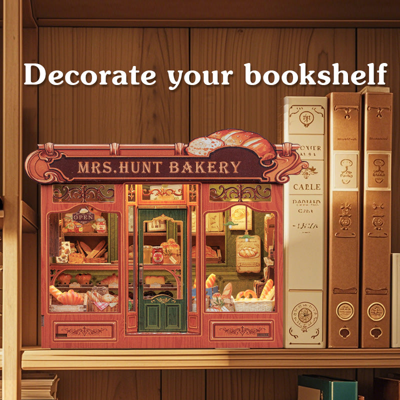 PUZZLESBEST DIY Dollhouse Kit | Mrs. Hunt Bakery