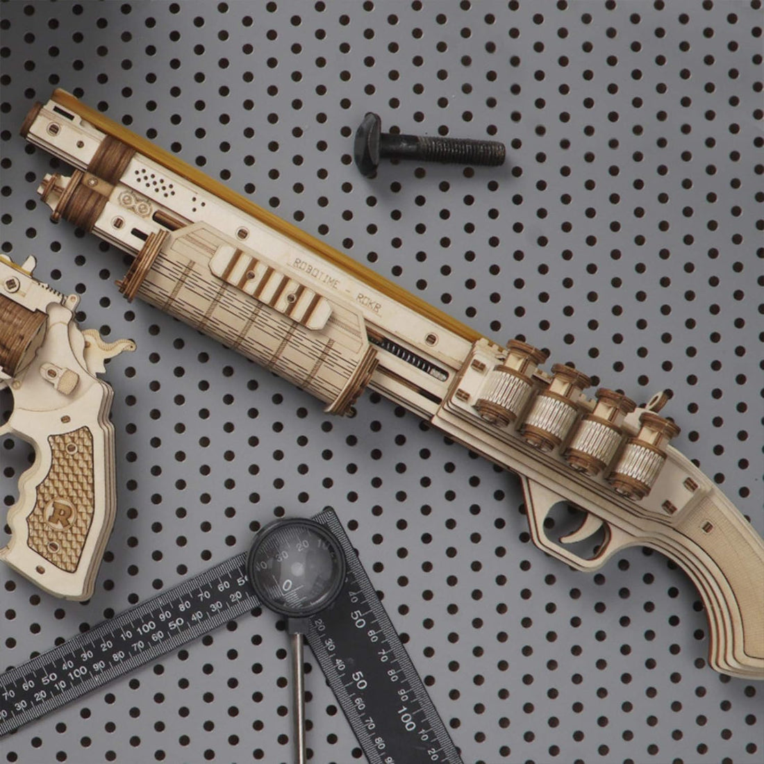 Terminator M870 - Justice Guard Gun 3D Wooden Puzzle