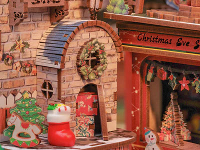 Een klein huis vol cadeautjes