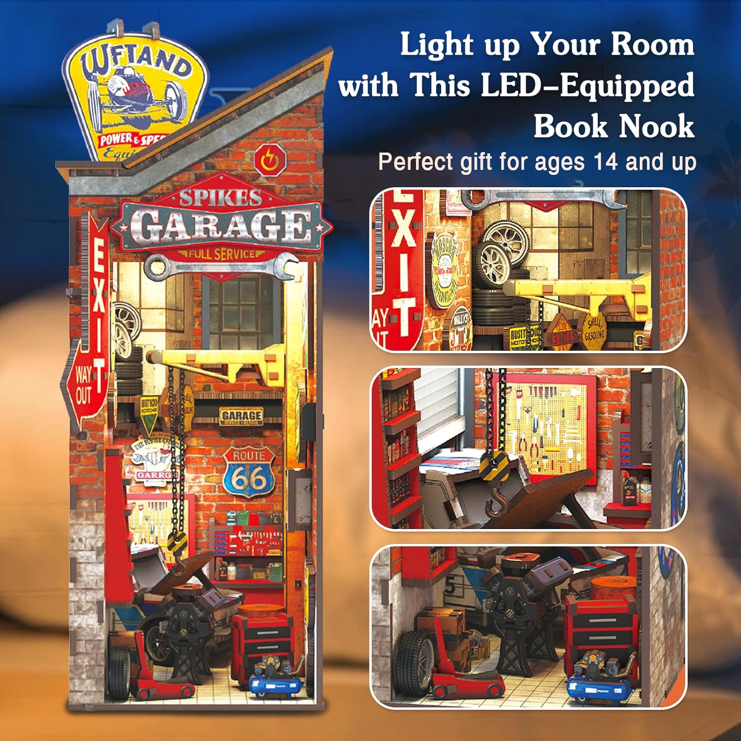 PUZZLESBEST DIY Book Nook | Spike’s Garage
