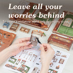 PUZZLESBEST DIY Dollhouse Kit | Mrs. Hunt Bakery