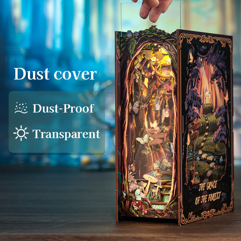 PUZZLESBEST DIY Book Nook Kit | The Grace of The Forest