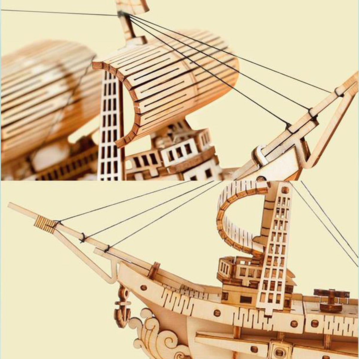 Rolife Sailling Ship Model 3D Wooden Puzzle TG305