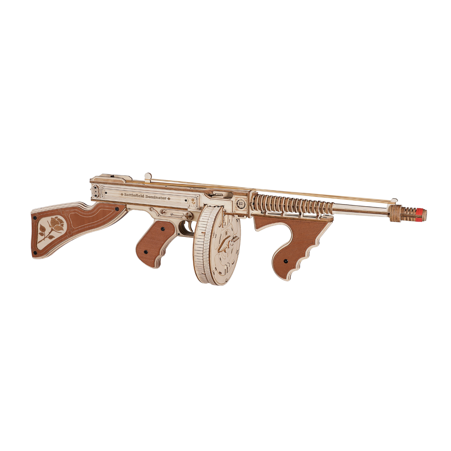 Thompson Submachine Gun - Classic Toy Model 3D Wooden Puzzle