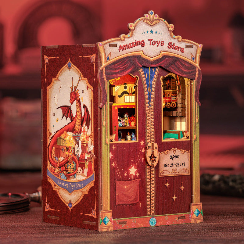 PUZZLESBEST DIY Book Nook Kit| Amazing Toys Store