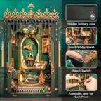 PUZZLESBEST DIY Book Nook Kit|The Darkness Herbarium