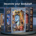 PUZZLESBEST DIY Book Nook Kit|Soul Travel Agency